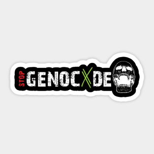 Stop Genocide Sticker